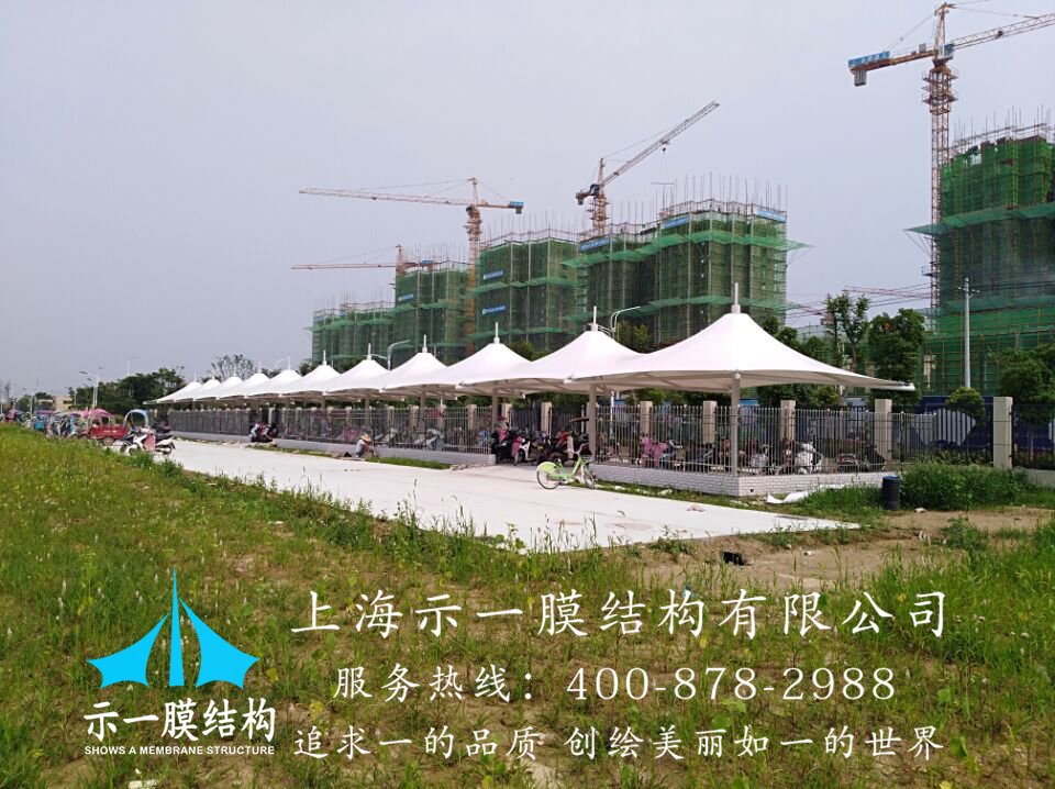 上海示一膜結(jié)構(gòu)安徽醫(yī)科大學(xué)附屬阜陽(yáng)醫(yī)院膜結(jié)構(gòu)車(chē)棚