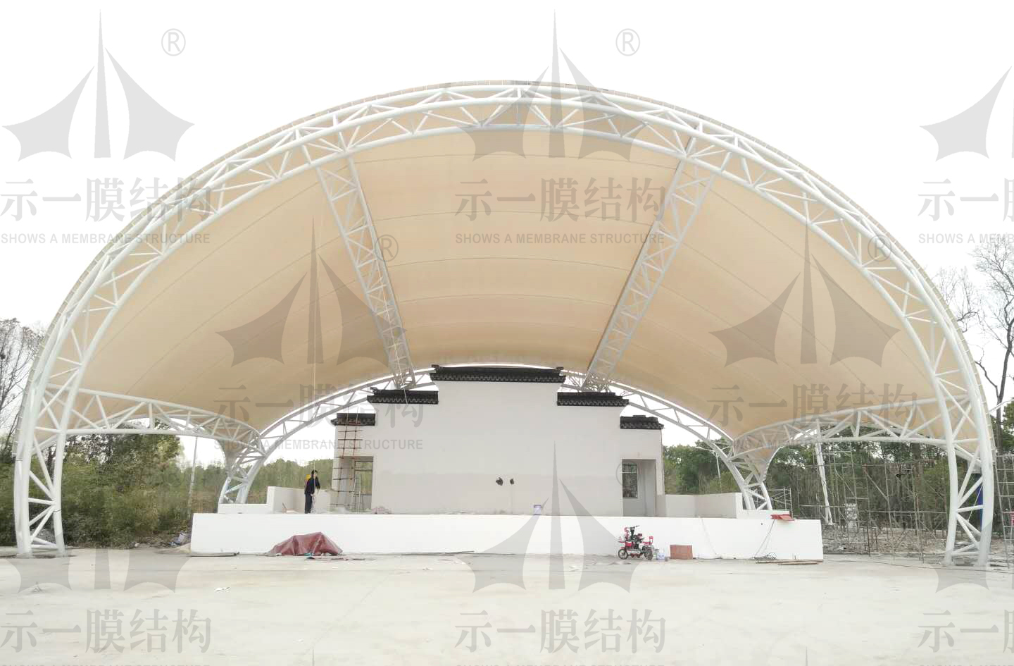 膜結(jié)構(gòu)建筑的實用
