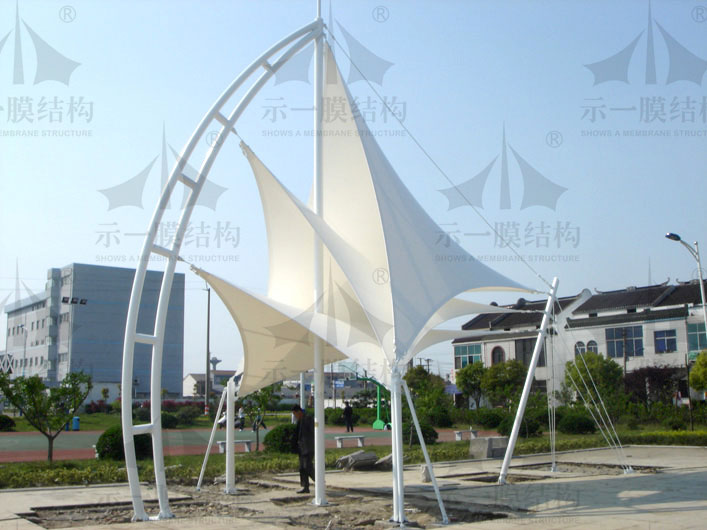 膜結構景觀張拉膜小品