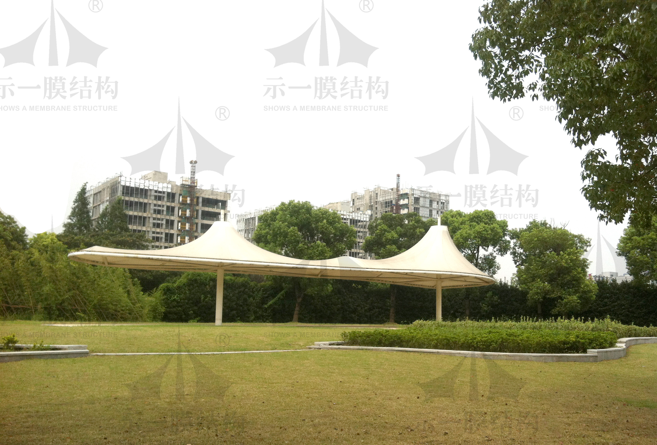 景觀膜結構遮陽棚1