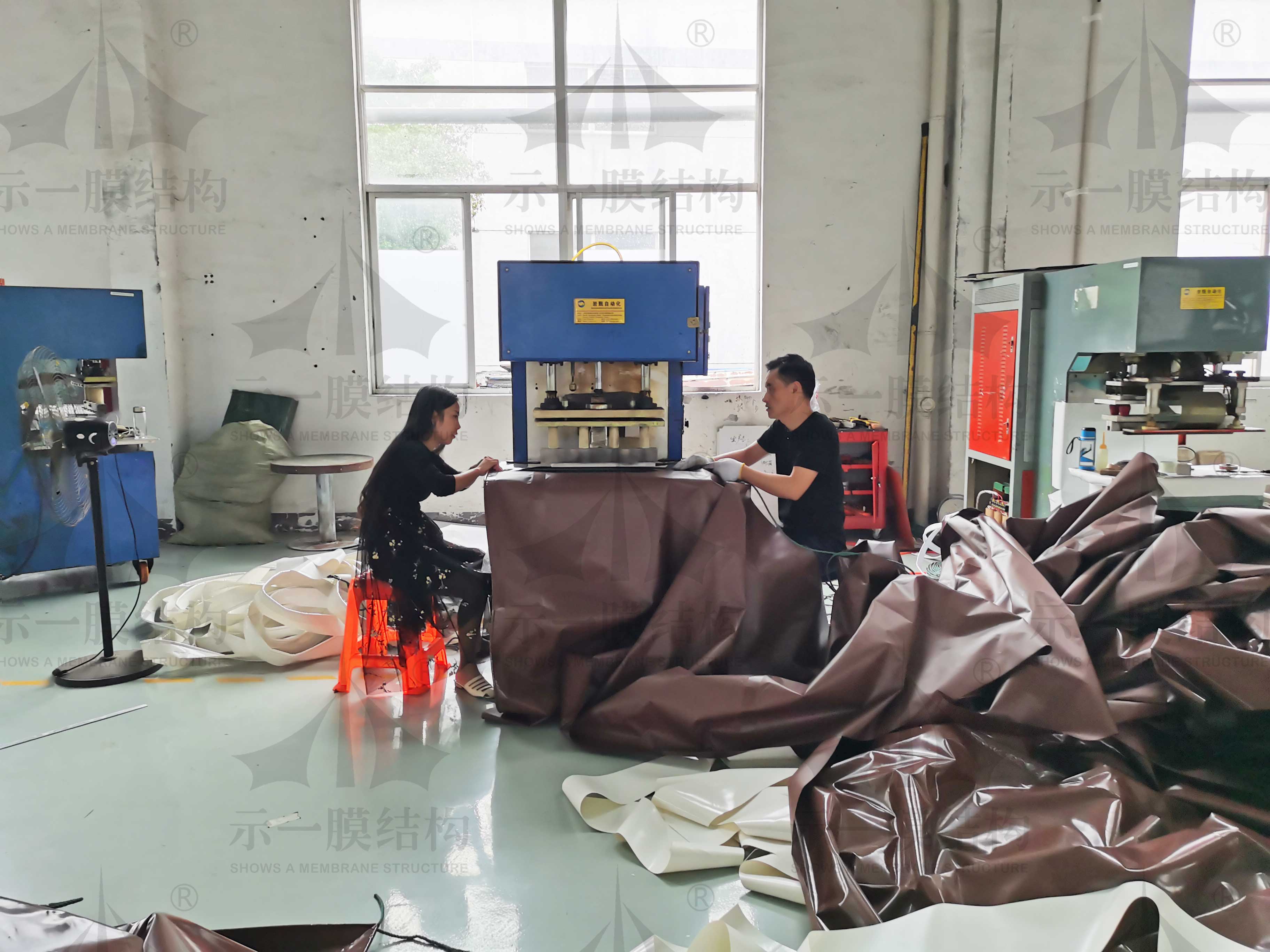 在膜結構加工時值得需要注意的地方