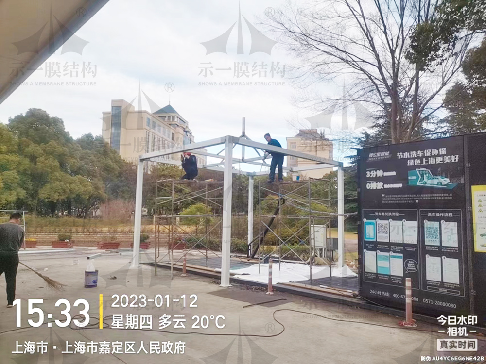嘉定區(qū)政府洗車棚 (2)