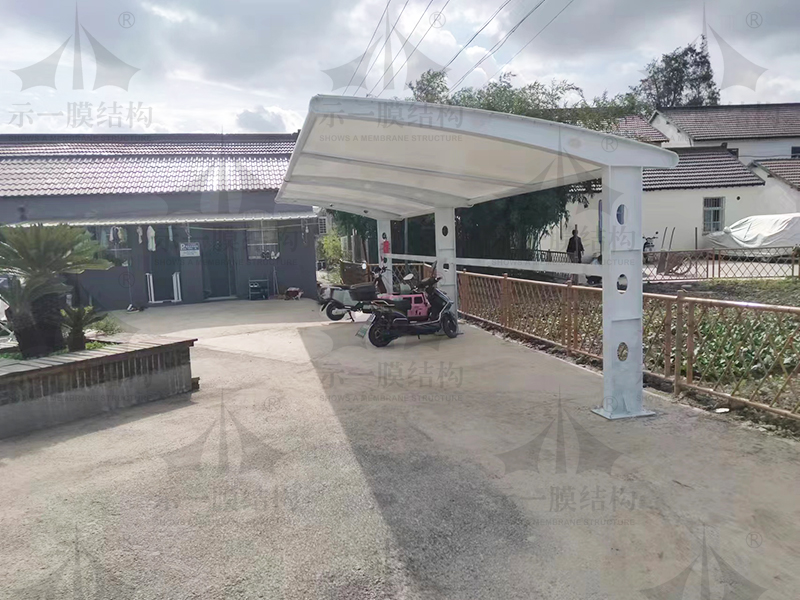 上海示一膜結(jié)構(gòu)香花橋街道膜結(jié)構(gòu)車棚